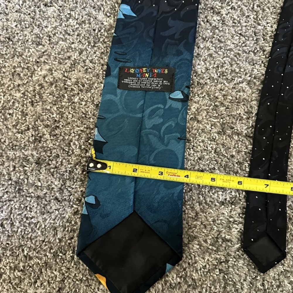 Looney Tunes vtg 90s 1996 Character Tie Marvin the Martian - Picture 5 of 7